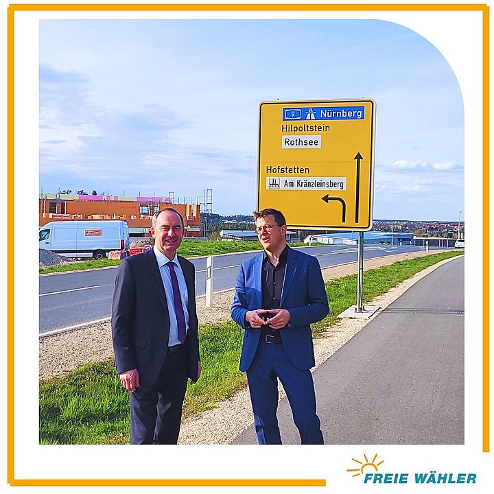 Stellv. Bay. Minsterpräsident H. Aiwanger - Landratskandidat H. Bauz