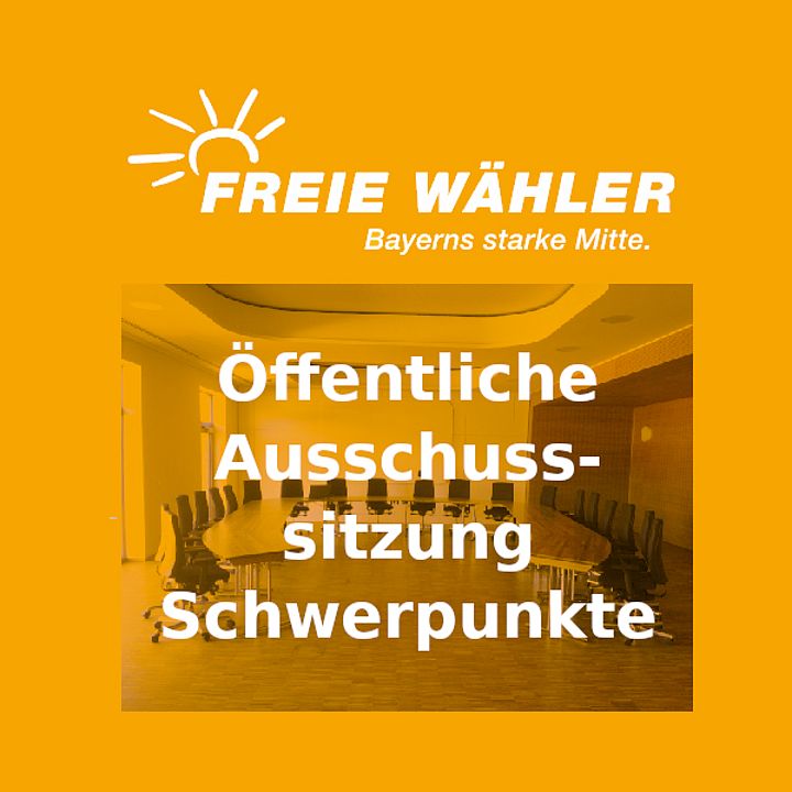 Ausschusssitzung Bild: KEF