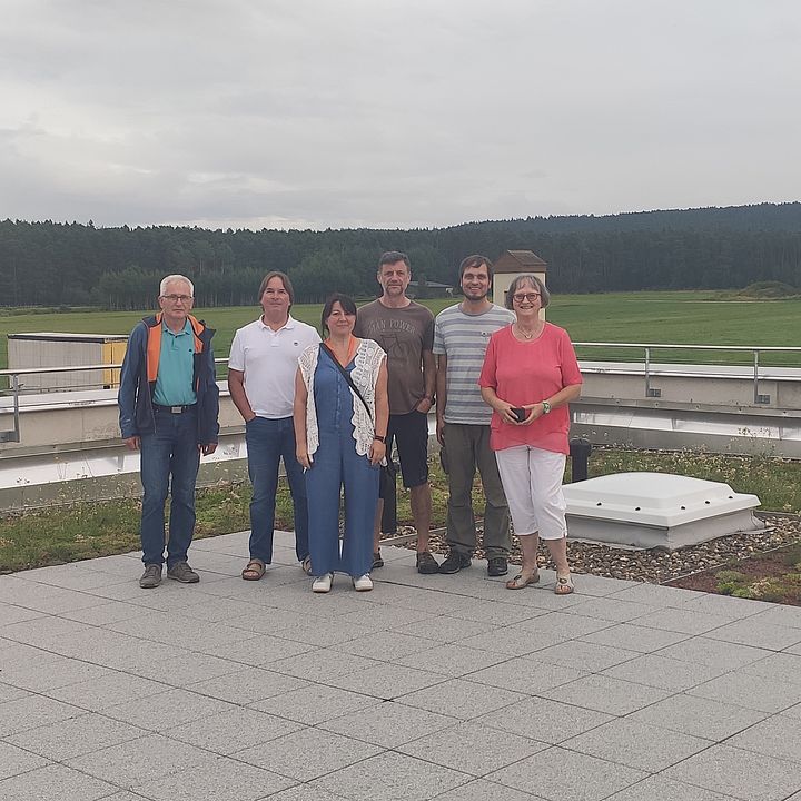 Dachterrasse "Wohnen für Alle", A. Schmidt, FJ Mühling, H. Augsdörfer, R. Arnold, K. Stuckenberg, E. Fleischer
