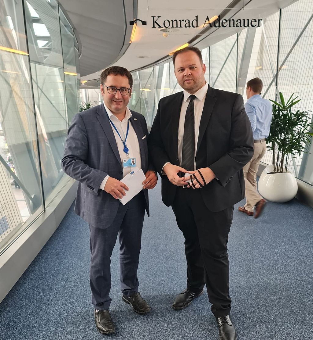 Tobias Gotthardt, MdL & Engin Eroglu, EU-Abgeordneter