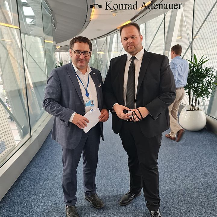 Tobias Gotthardt, MdL & Engin Eroglu, EU-Abgeordneter