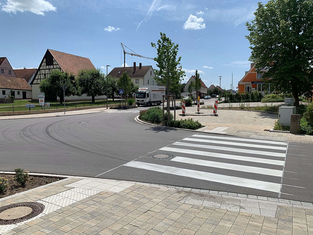 Fußgänger-Querungsanlage Mühlstettener Straße Bild: KEF