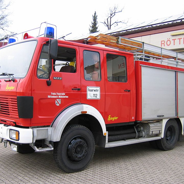 Feuerwehrauto LF16 Bild: S. Schneider