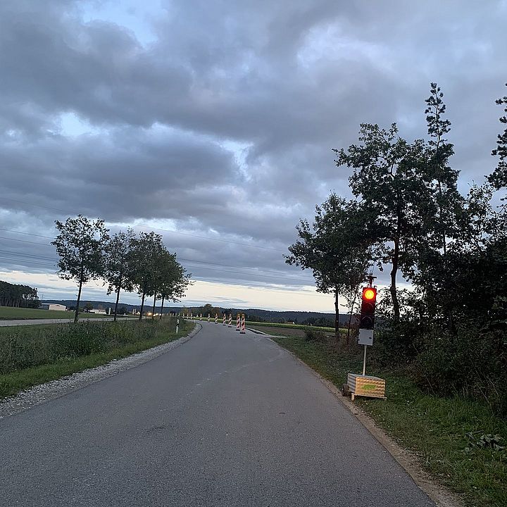 Bankettsanierung Niedermaukerstraße Oktober 20 Bild: KEF