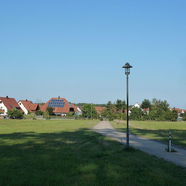 Gehweg Frankenstraße Hirtenbuck