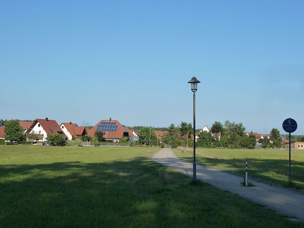 Gehweg Frankenstraße Hirtenbuck