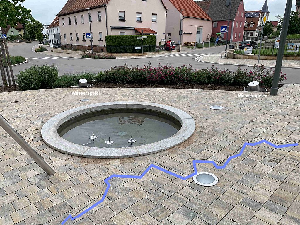 Brunnen Röttenbach 2021 Bild: KEF